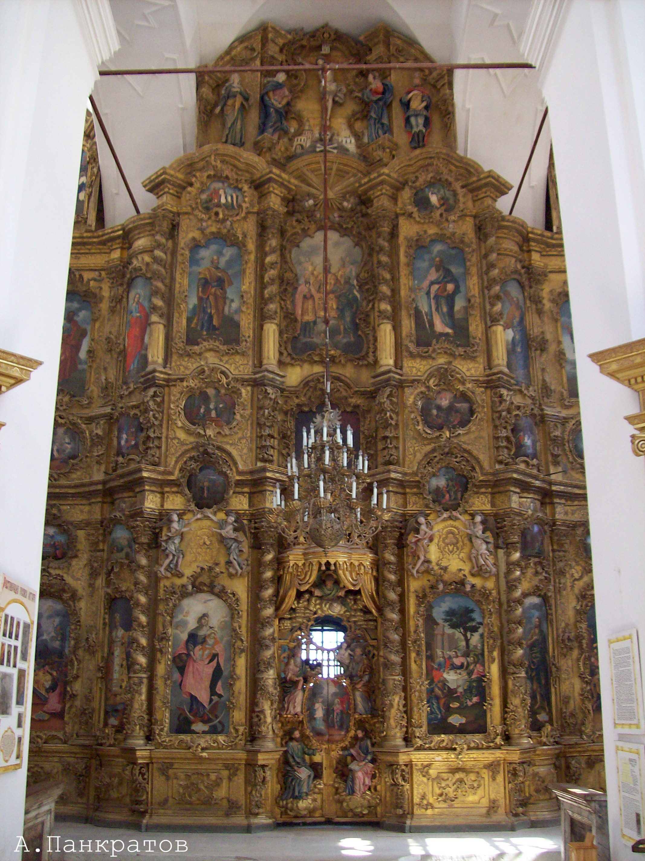 Морозовица. Троице-Гледенский монастырь. Собор Троицы Живоначальной. Иконостас